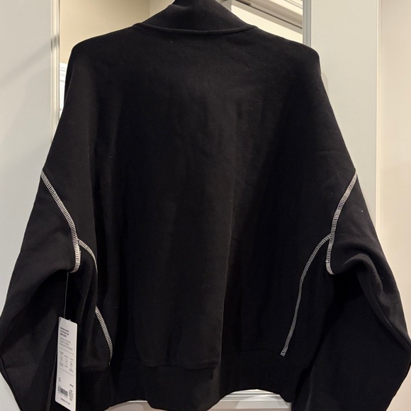 Athleta Forever Fleece 1/2 zip high hip sweatshirt - Picture 9 of 9